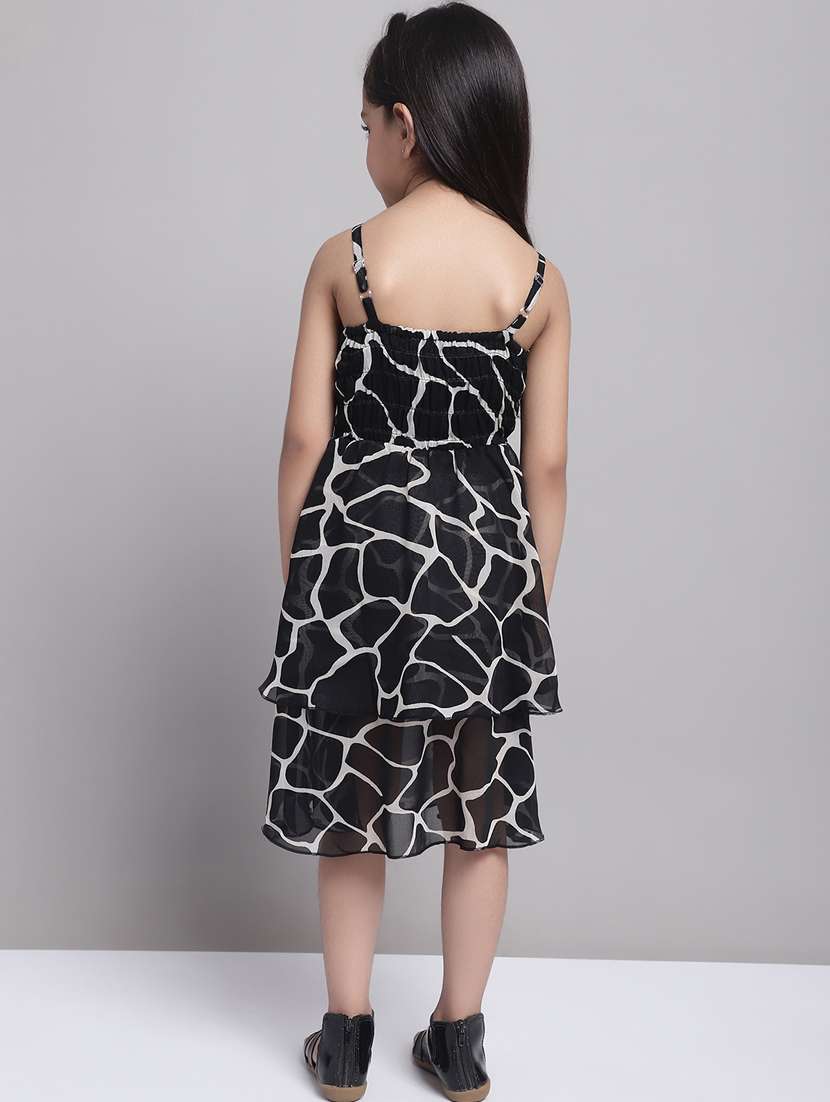 girls shoulder strap sleeveless frock - 20397188 -  Standard Image - 3