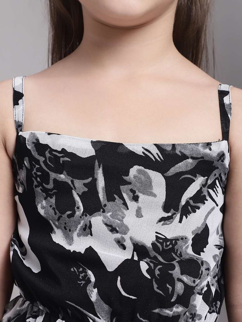 girls shoulder strap sleeveless frock - 20397189 -  Standard Image - 5