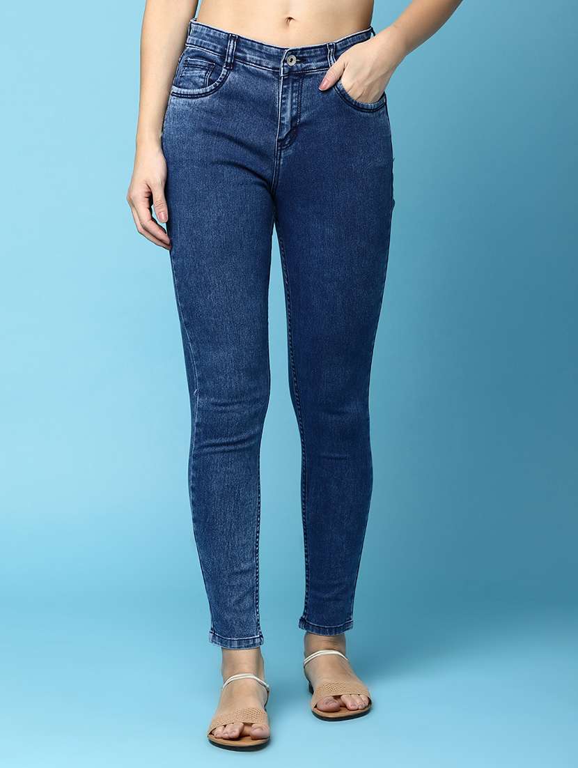 blue denim jeans