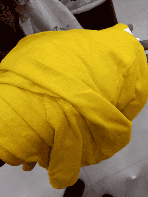 yellow cotton blend tshirt - 20399500 -  Standard Image - 0