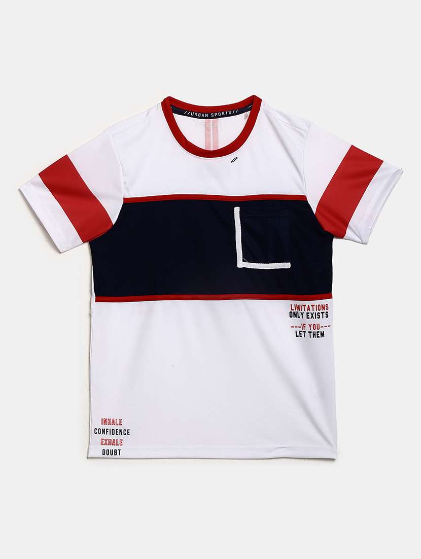 white cotton tshirt