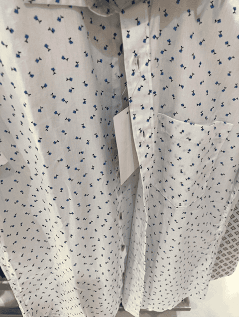 multi colored cotton blend casual shirt - 20402051 - Standard Image - 0