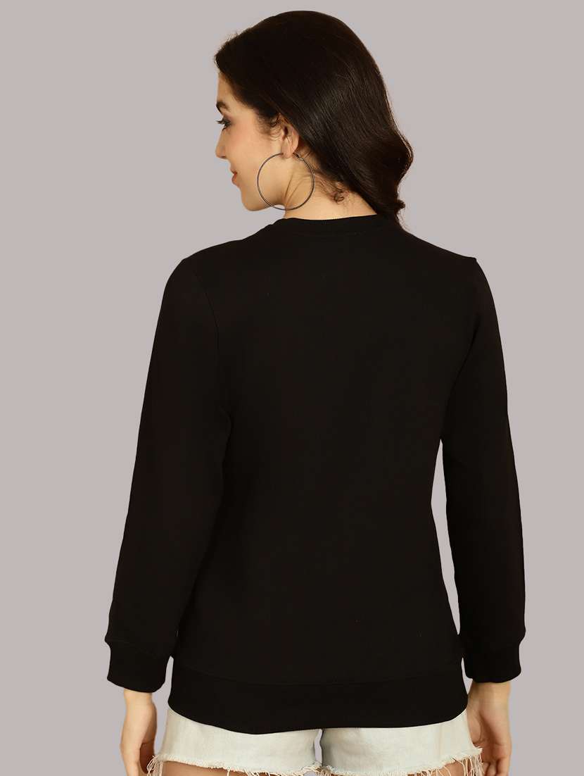 women's placement print sweatshirt - 20405526 -  Standard Image - 3