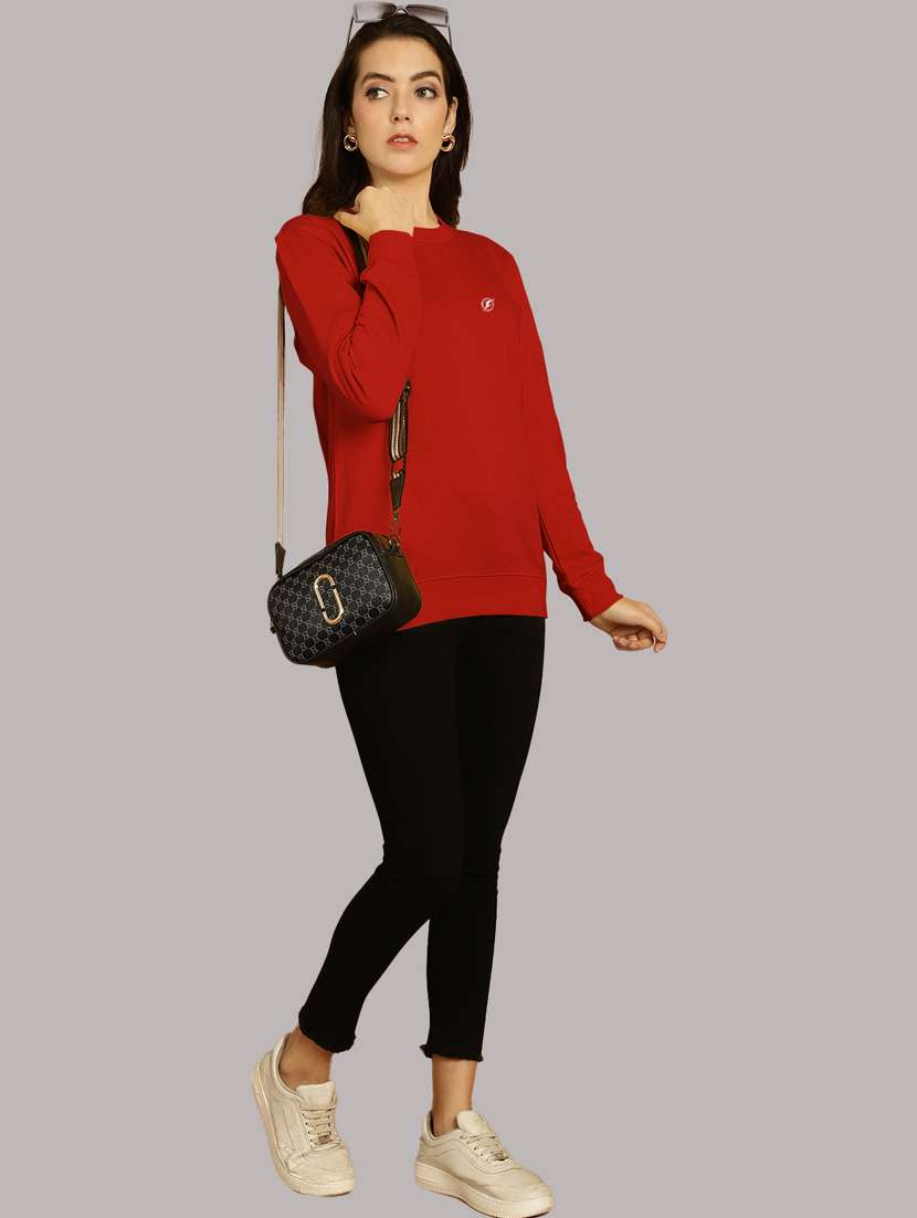 women's plain sweatshirt - 20405536 -  Standard Image - 5