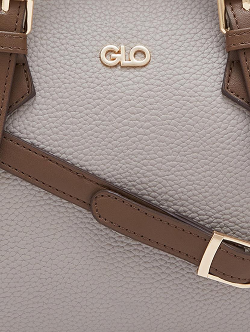 women solid leatherette handbag - 20405807 - Standard Image - 3