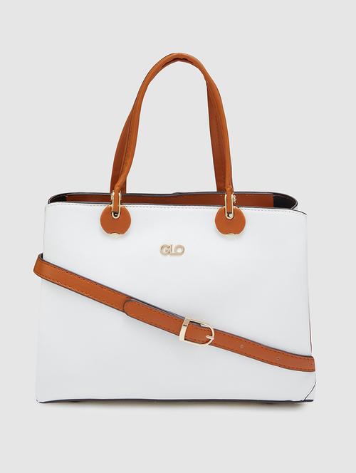 women solid leatherette  handbag - 20405810 -  Standard Image - 0