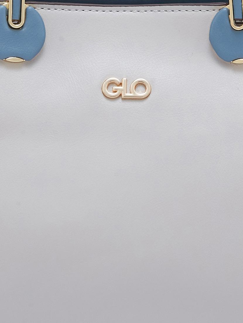 women solid leatherette handbag - 20405811 - Standard Image - 3