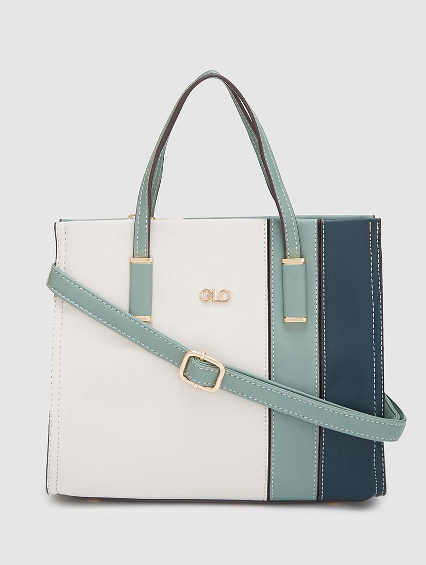 women color block leatherette handbag - 20405816 -  Zoom Image - 0