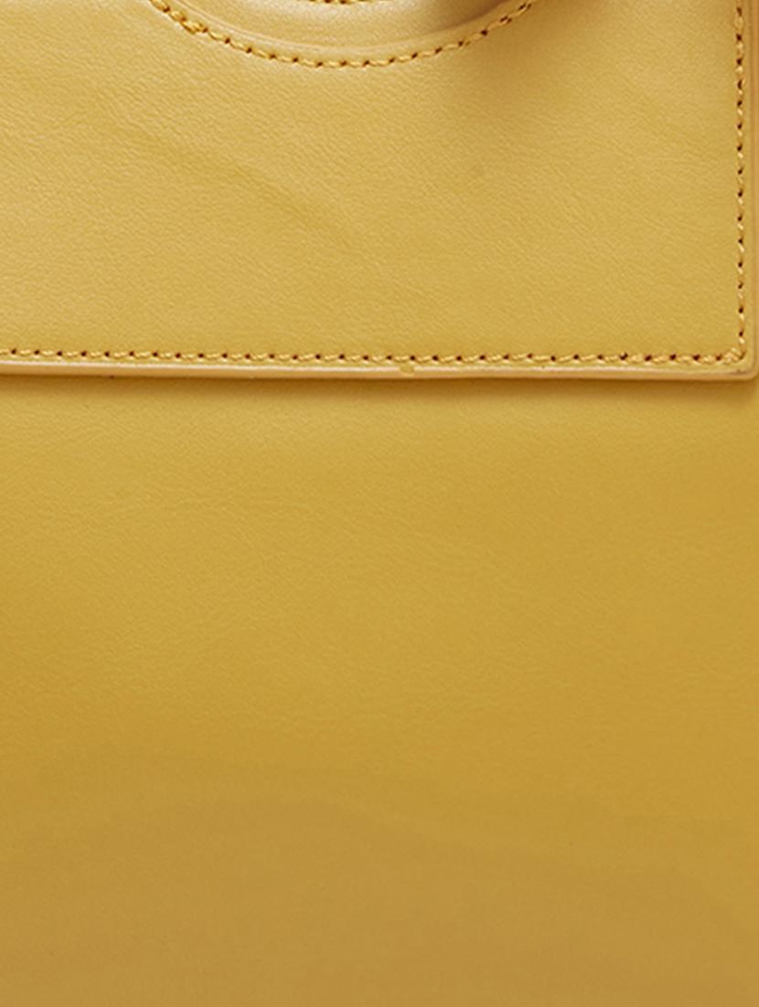 women solid leatherette handbag - 20405831 - Standard Image - 3