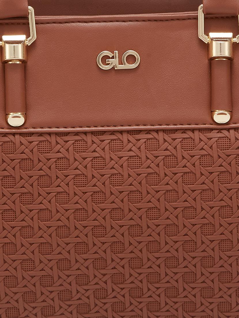 women texture leatherette handbag - 20405838 - Standard Image - 3