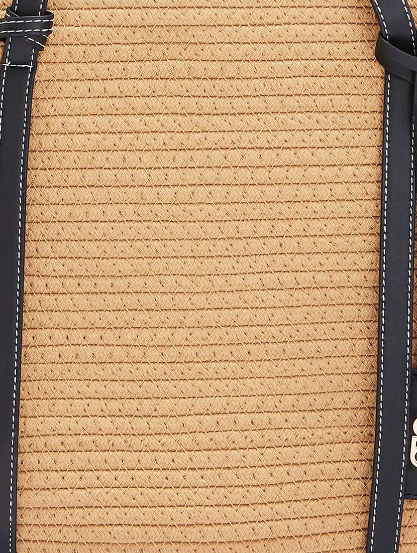 women texture leatherette handbag - 20405852 - Standard Image - 3