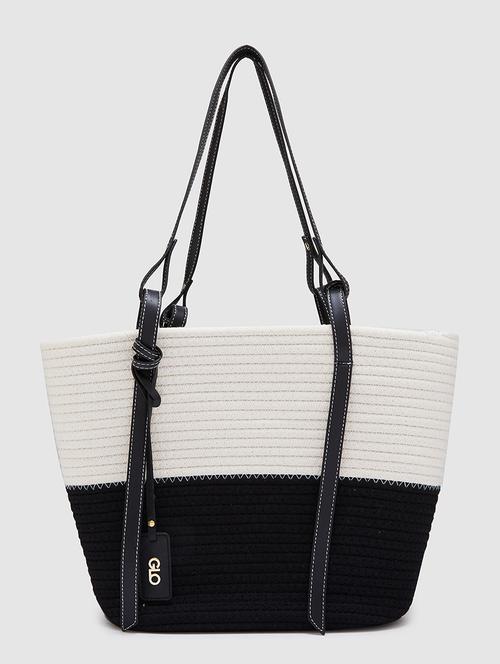 women color block leatherette handbag - 20405853 -  Standard Image - 0