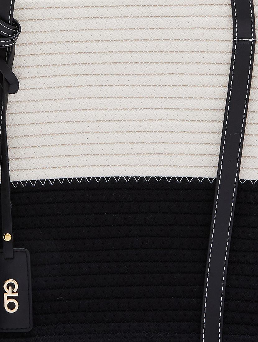 women color block leatherette handbag - 20405853 - Standard Image - 3