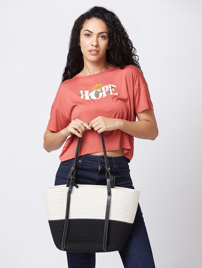 women color block leatherette handbag - 20405853 - Standard Image - 5