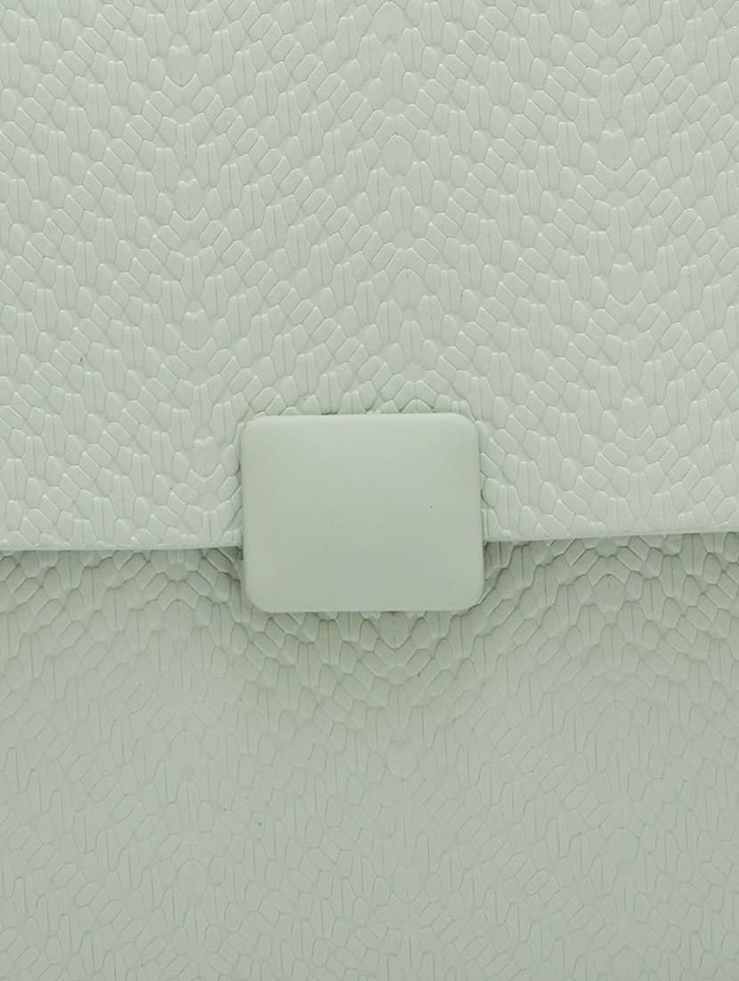 women texture leatherette handbag - 20405854 -  Standard Image - 3