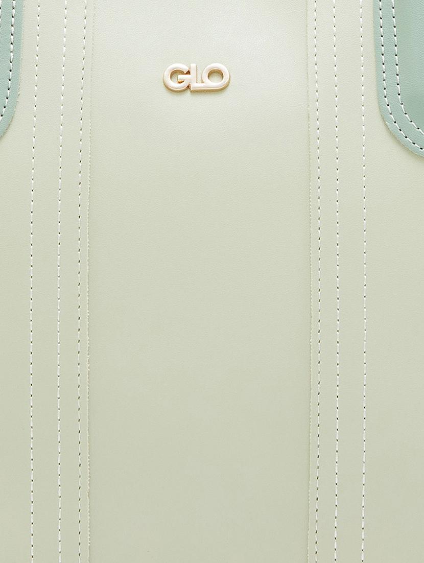 women solid leatherette handbag - 20405890 - Standard Image - 3