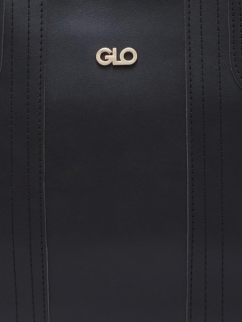 women solid leatherette handbag - 20405891 - Standard Image - 3
