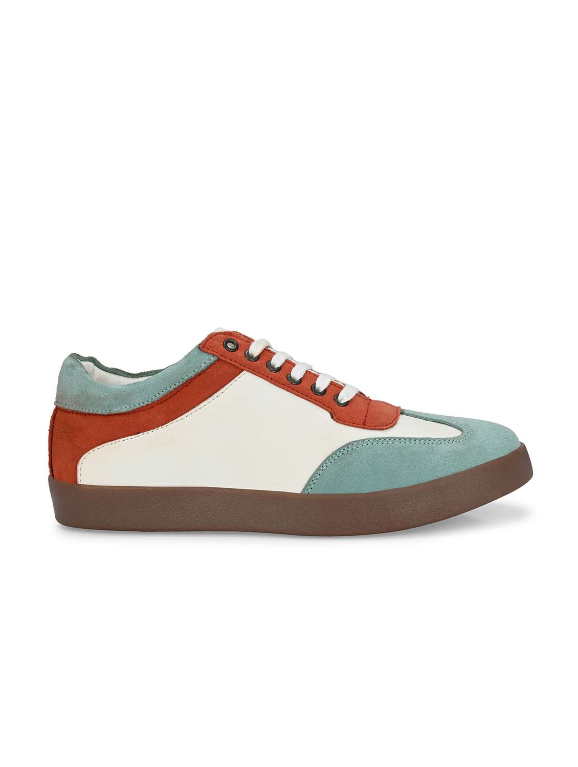 men color block multi colored lace up sneaker - 20405935 -  Standard Image - 3