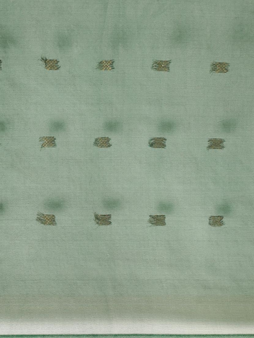 green self design bhagalpuri saree with blouse - 20406209 - Standard Image - 5