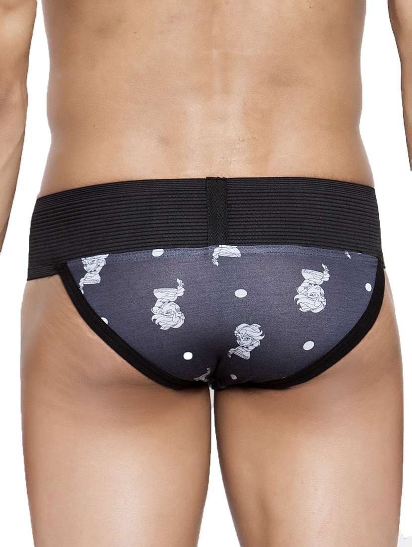 men's printed hipster briefs - 20408982 - Standard Image - 3