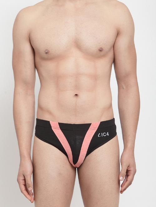 men's color block hipster briefs - 20409020 - Standard Image - 0