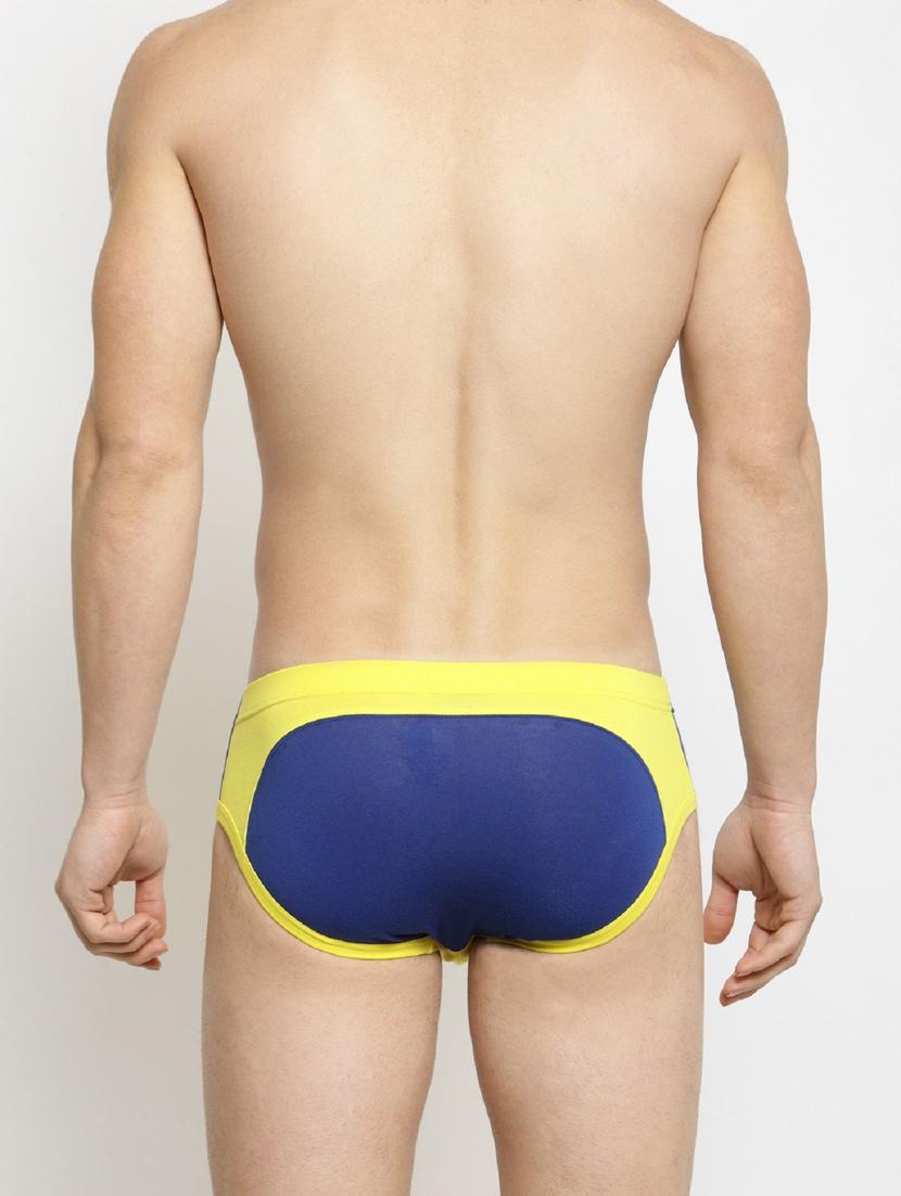 men's color block hipster briefs - 20409033 - Standard Image - 3