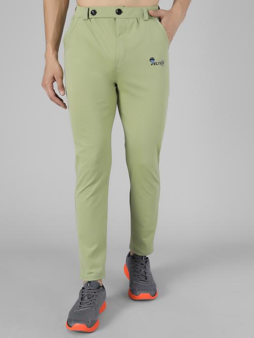 men's solid ankle length track pant - 20409315 -  Standard Image - 0