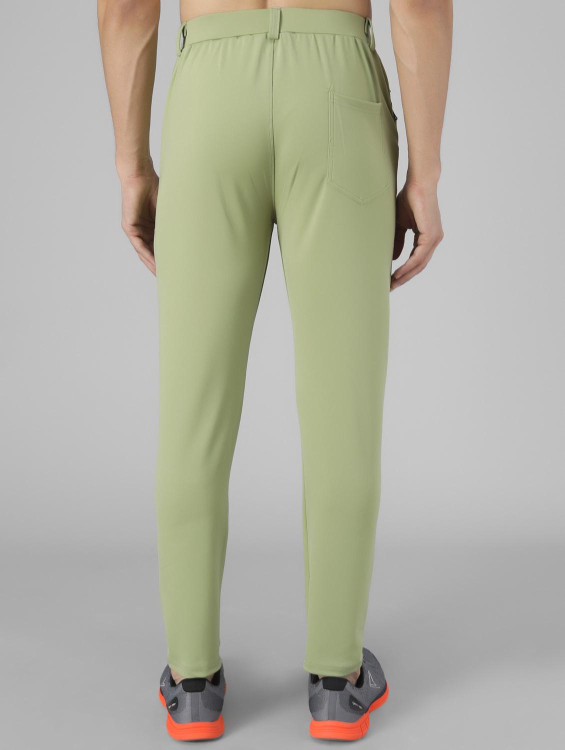men's solid ankle length track pant - 20409315 - Standard Image - 3