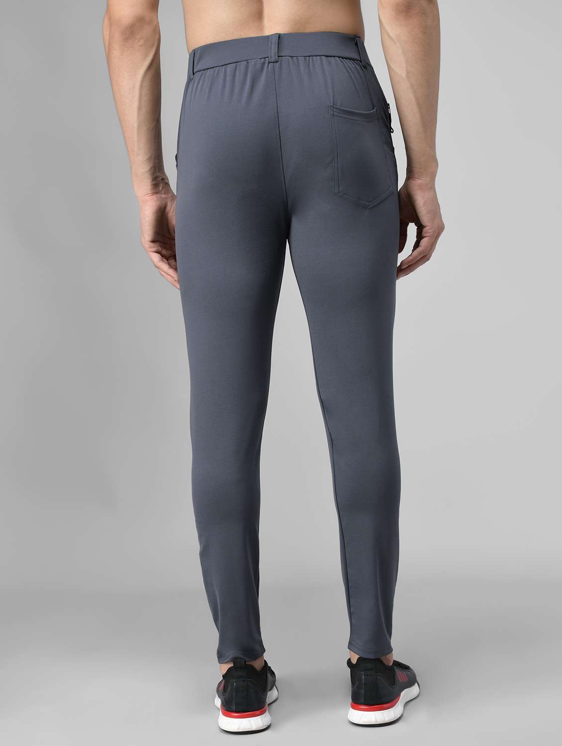 men's solid ankle length track pant - 20409324 -  Standard Image - 3