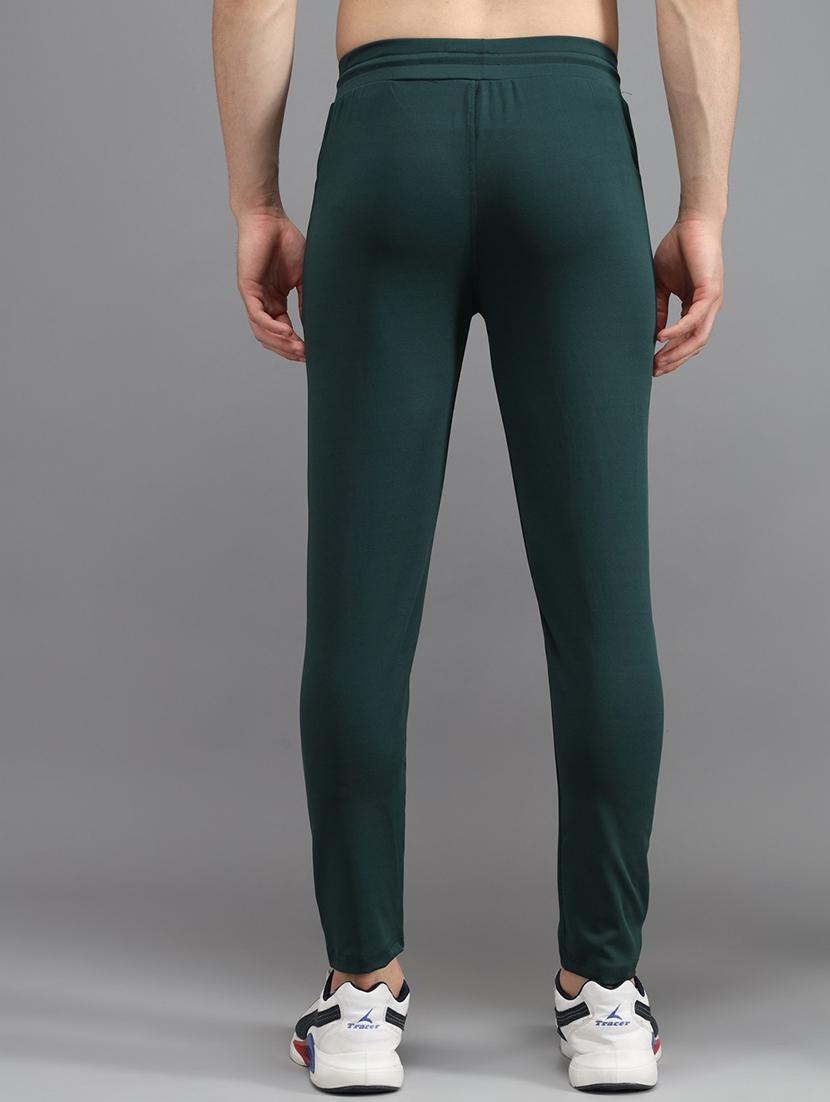men's solid ankle length track pant - 20409346 - Standard Image - 3