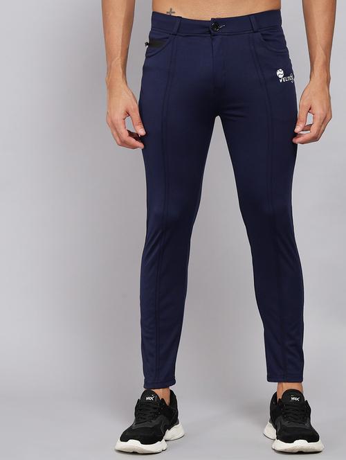 men's solid ankle length track pant - 20409353 -  Standard Image - 0