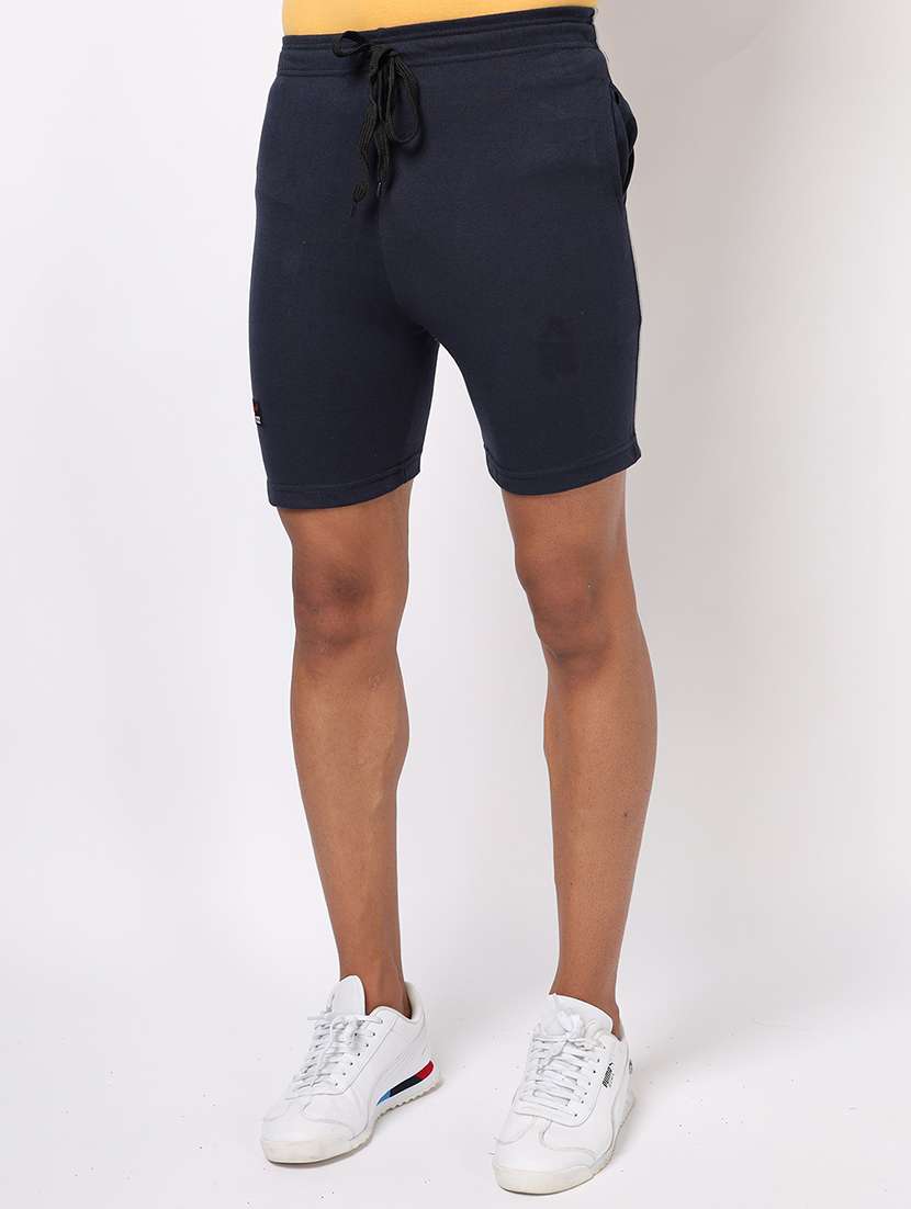 Men Pack Of 2 Solid Shorts - 20410127 -  Standard Image - 3
