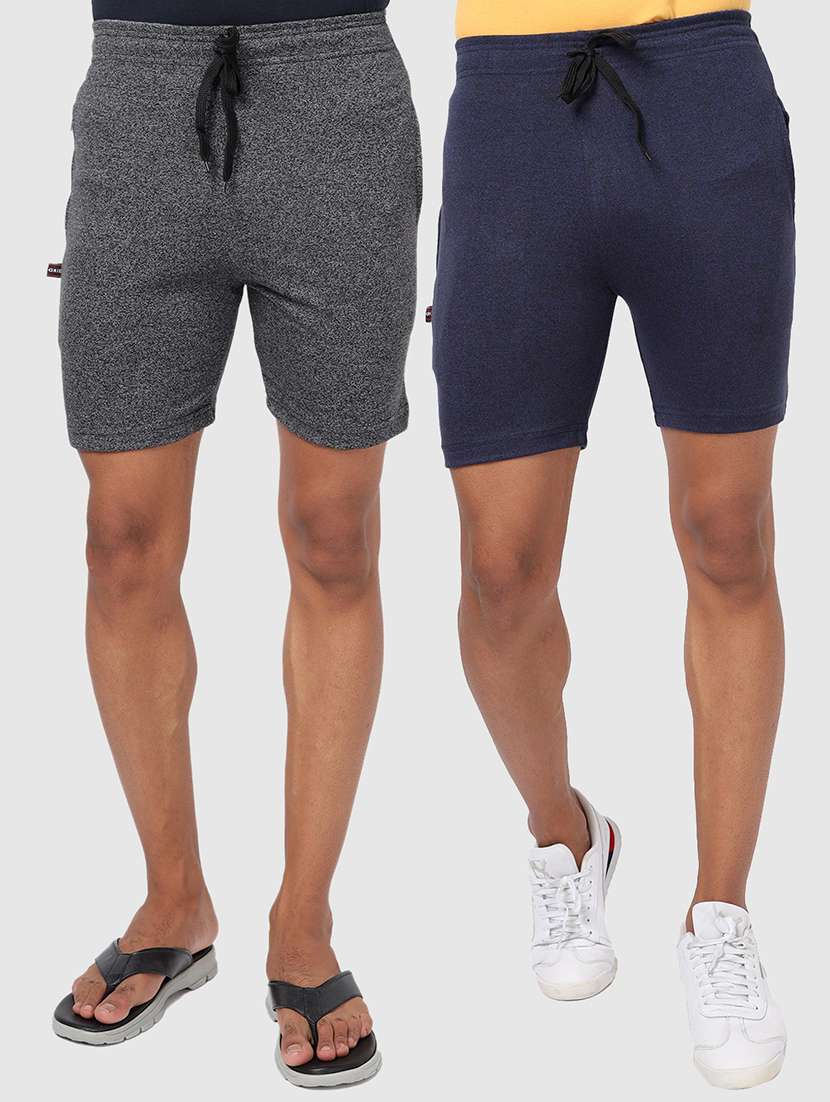 men pack of 2 solid shorts