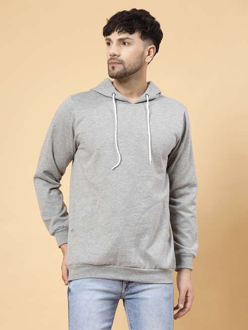 men long sleeved solid sweatshirt - 20410888 -  Standard Image - 0