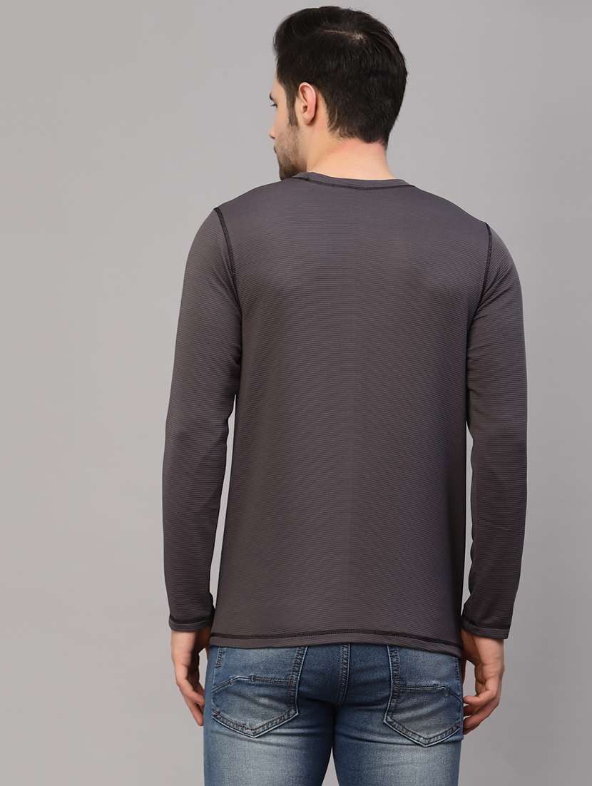 men long sleeved solid sweatshirt - 20410928 - Standard Image - 3
