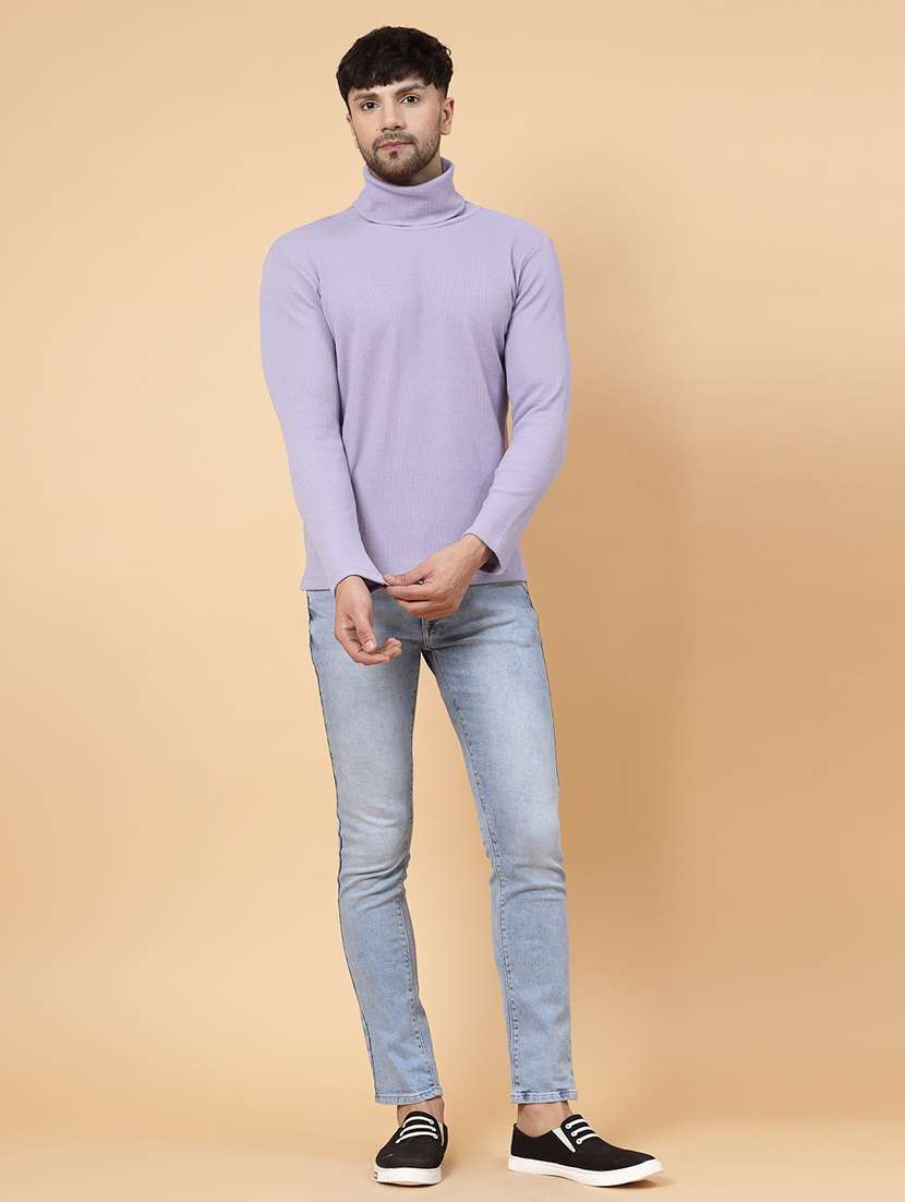 men long sleeved solid sweatshirt - 20410946 -  Standard Image - 5