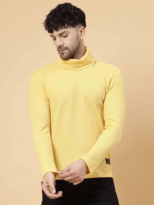 men long sleeved solid sweatshirt - 20410947 - Standard Image - 0