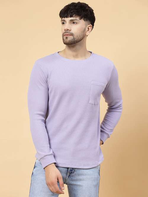 men long sleeved solid sweatshirt - 20410950 - Standard Image - 0
