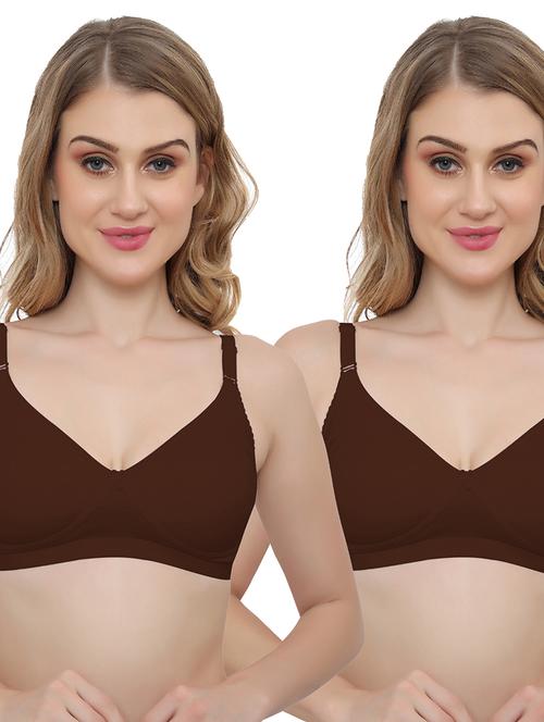 pack of 2 solid t-shirt bra - 20411225 -  Standard Image - 0