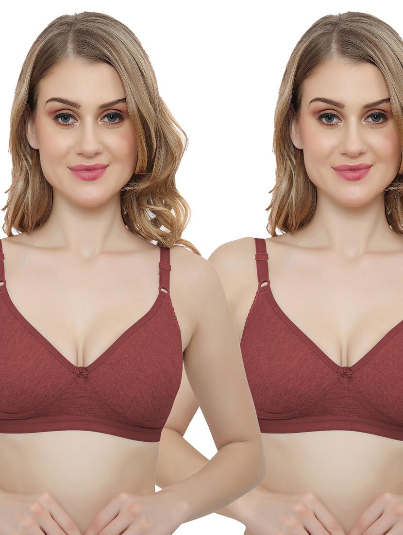 pack of 2 solid t-shirt bra - 20411229 -  Zoom Image - 0