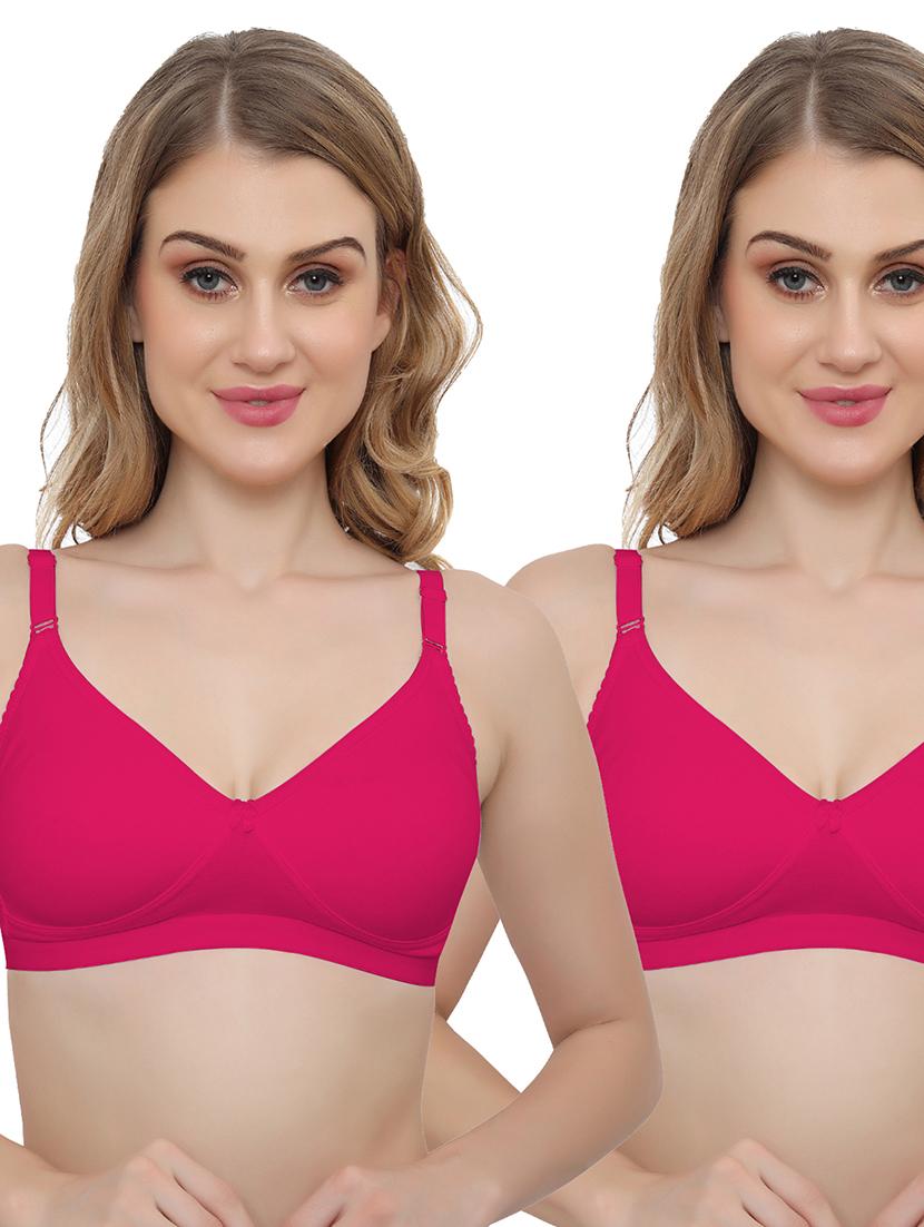 pack of 2 solid t-shirt bra - 20411230 -  Zoom Image - 0