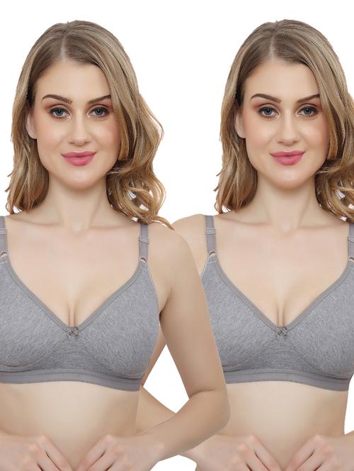 pack of 2 solid t-shirt bra - 20411891 -  Standard Image - 0