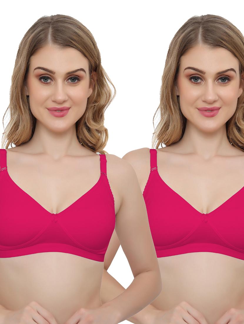 pack of 2 solid t-shirt bra - 20411893 -  Zoom Image - 0