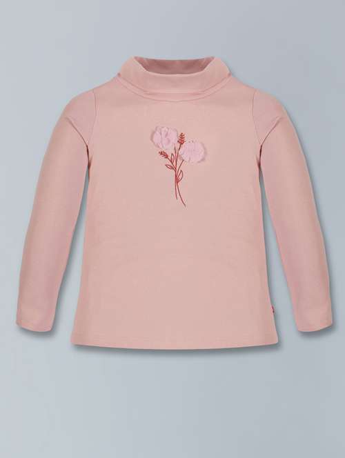 girls round neck top - 20412578 - Standard Image - 0