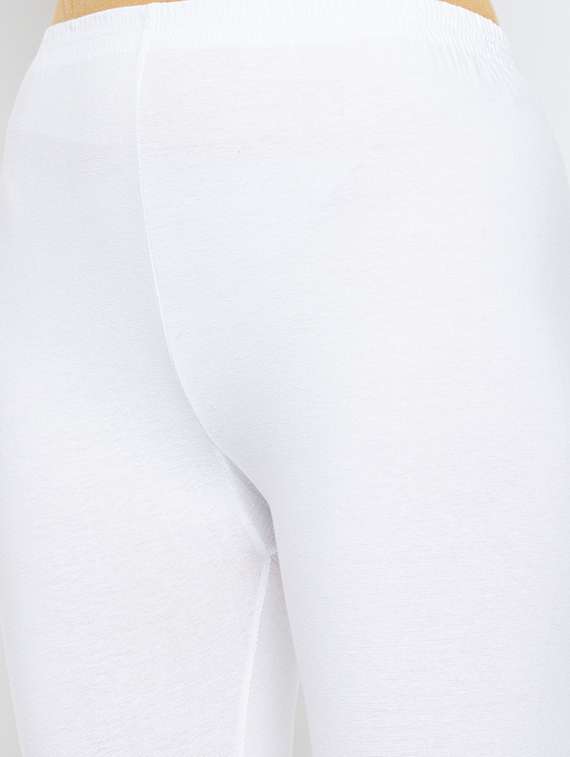 women pack of 2 solid leggings - 20412818 -  Standard Image - 5