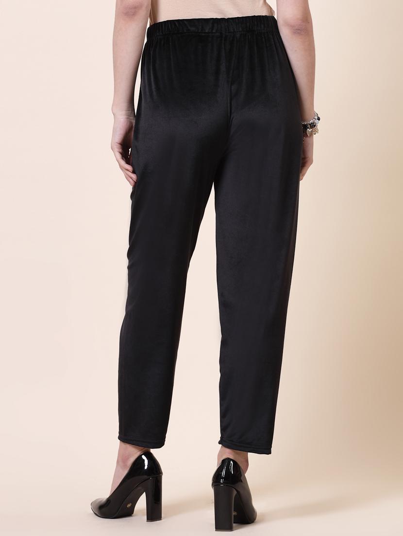 black foil print palazzo - 20412830 - Standard Image - 3