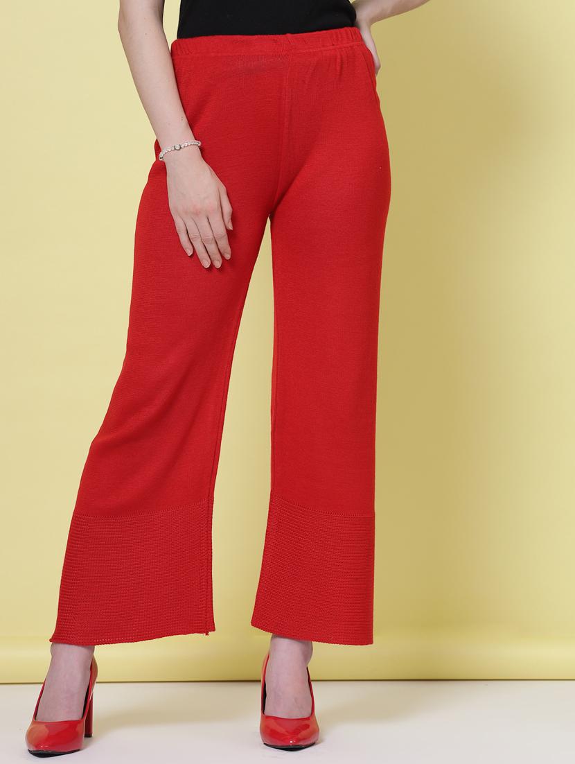 red foil print palazzo - 20412843 - Zoom Image - 0