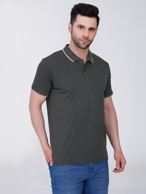 men short sleeve polo t-shirt - 20412966 - Standard Image - 0