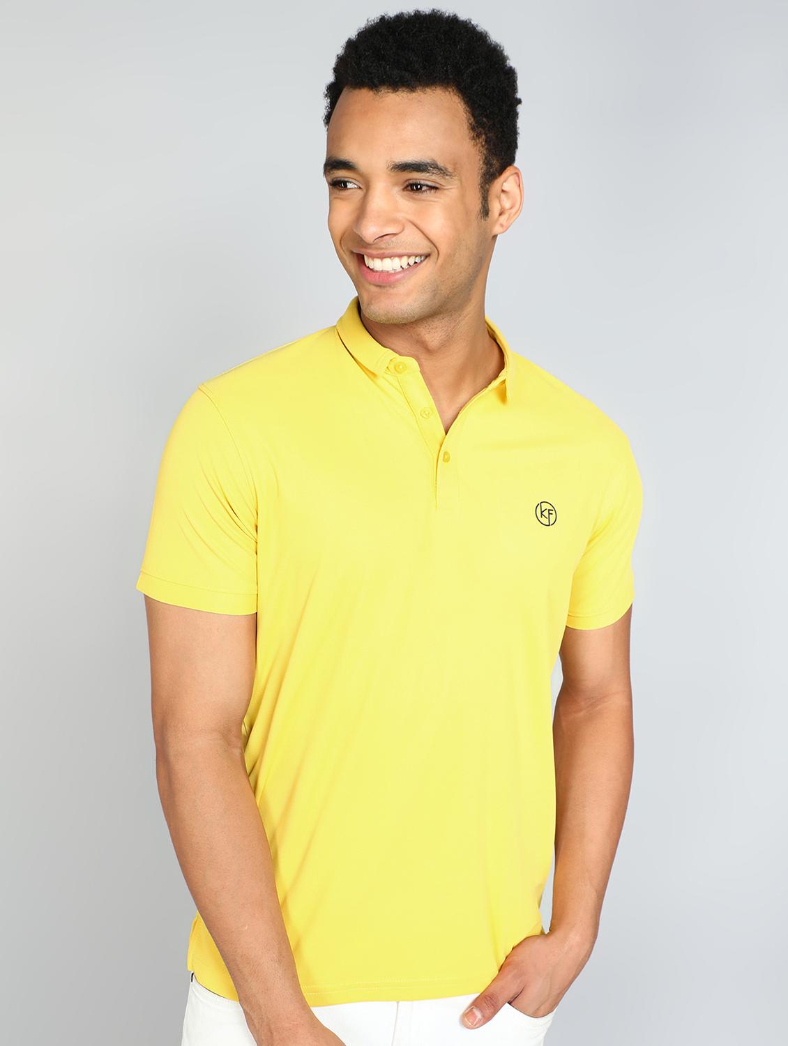 men solid cotton polo t-shirt - 20413929 - Zoom Image - 0