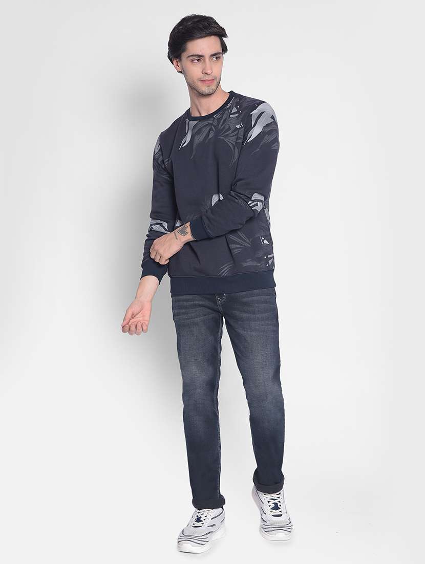 mens all over print sweatshirt - 20416983 -  Standard Image - 3